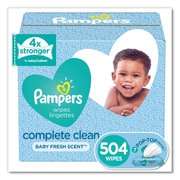 Pampers Towels & Wipes, White, Cotton, 504 Wipes, Baby Fresh 75614